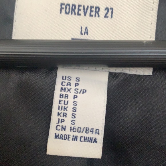 Forever 21 contrast teddy jacket small - Picture 3 of 5